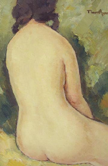 Nicolae Tonitza Naked oil painting picture